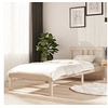 Image de Bedframe massief hout 75x190 cm814844