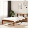 Image de Bedframe massief hout honingbruin 90x200 cm814872