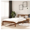 Image de Bedframe massief hout honingbruin 100x200 cm814877