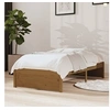 Image de Bedframe massief hout honingbruin 75x190 cm814912