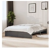 Image de Bedframe massief hout grijs 140x200 cm814951