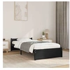 Image de Bedframe massief hout zwart 90x200 cm815033