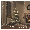 Image de Guirlande LED avec 300 LED Guirlande Lumineuse Décoration de Fête Ornement de Noël Salle de Séjour Intérieur Blanc 343204