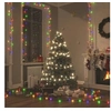 Image de Guirlande LED avec 2000 LED Guirlande Lumineuse Décoration de Fête Ornement de Noël Salle de Séjour Intérieur Multicolore 200 m PVC