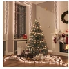 Image de Guirlande Lumineuse à LED Groupées 1000 LED Décoration de Noël Ornement de Vacances Décoration de Fête Extérieur Blanc Chaud 11 m PVC