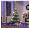 Image de Guirlande à LED Compacte avec 400 LED Décoration de Noël Ornement de Vacances Décoration de Fête Salon Intérieur 343256