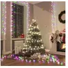 Image de Guirlande à LED Compacte avec 400 LED Décoration de Noël Ornement de Vacances Décoration de Fête Intérieur Multicolore Pastel 13 m PVC