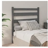 Image de Hoofdbord 96x4x100 cm massief grenenhout grijs818402