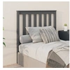 Image de Hoofdbord 96x6x101 cm massief grenenhout grijs818502