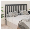 Image de Hoofdbord 166x6x101 cm massief grenenhout grijs818532