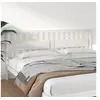 Image de Hoofdbord 205,5x4x100 cm massief grenenhout wit818591