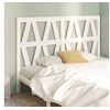 Image de Hoofdbord 126x4x100 cm massief grenenhout wit818611