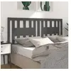 Image de Hoofdbord 186x4x100 cm massief grenenhout grijs818687