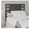 Image de Hoofdbord 81x4x100 cm massief grenenhout grijs818747