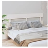 Image de Hoofdbord 184x3x81 cm massief grenenhout wit819086