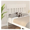 Image de Hoofdbord 163,5x3x81 cm massief grenenhout wit819131