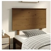Image de Hoofdbord 94x6x82,5 cm massief grenenhout honingbruin819153