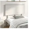 Image de Hoofdbord 124x6x82,5 cm massief grenenhout wit819161