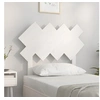 Image de Hoofdbord 92x3x81 cm massief grenenhout wit819201
