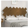 Image de Hoofdbord 141x3x80,5 cm massief grenenhout honingbruin819223