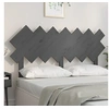 Image de Hoofdbord 151,5x3x81 cm massief grenenhout grijs819227