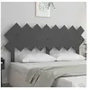 Image de Hoofdbord 159,5x3x80,5 cm massief grenenhout grijs819232