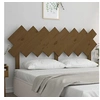 Image de Hoofdbord 159,5x3x80,5 cm massief grenenhout honingbruin819233
