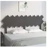 Image de Hoofdbord 178x3x80,5 cm massief grenenhout grijs819237