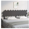 Image de Hoofdbord 196x3x80,5 cm massief grenenhout grijs819242