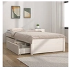 Image de Bedframe met lades wit 75x190 cm3103454