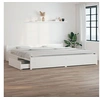 Image de Bedframe met lades wit 180x200 cm Super King Size3103575