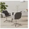 Image de Lot de 2 chaise en plastique non pliable H. 70 cm interieur gris