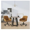 Image de Lot de 2 chaise H. 78 cm non pliable en plastique interieur marron