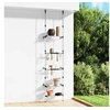 Image de Support de jardin télescopique à 3 étagères Argenté Aluminium