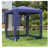 Image de Tente de fête avec 4 parois latérales en maille Bleu 2x2 m PEHD