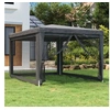 Image de Tente de fête avec 4 parois latérales en maille Anthracite 3x4m