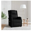 Image de Fauteuil de massage Noir Similicuir