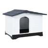 Image de Niche pour chien Gris 90,5x68x66 cm Polypropylène 152230