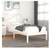Image de Bedframe massief grenenhout wit 90x200 cm3103919