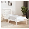 Image de Bedframe massief hout wit 75x190 cm3104309