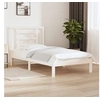 Image de Bedframe zonder matras massief grenenhout wit 90x200 cm3104334