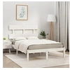 Image de Bedframe massief hout wit 120x200 cm3104669
