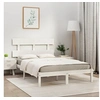 Image de Bedframe massief hout wit 180x200 cm3104689