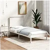Image de Bedframe zonder matras massief grenenhout wit 140x200 cm3104794