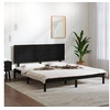 Image de Bedframe massief grenenhout zwart 200x200 cm3104827