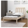 Image de Bedframe zonder matras massief grenenhout 75x190 cm3105031