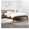 Image de Bedframe massief hout honingbruin 200x200 cm3105428