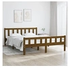 Image de Bedframe massief hout honingbruin 120x200 cm810677