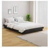 Image de Bedframe massief hout grijs 135x190 cm819949