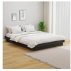 Image de Bedframe massief hout grijs 140x190 cm819954